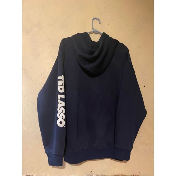 Ted Lasso Hoodie Sweatshirt Navy XXL AFC RICHMOND Jerry Leigh - Picture 7 of 10